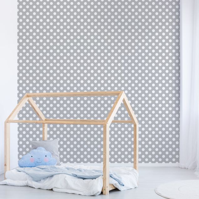 Wallpapers White Dots On Grey