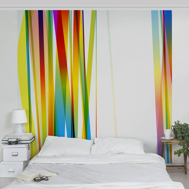 Wallpaper - Rainbow Stripes