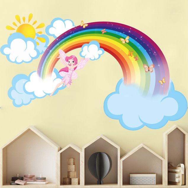 Wall sticker - Rainbow elf