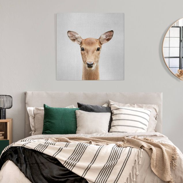 Canvas print - Roe Deer Rita - Square 1:1