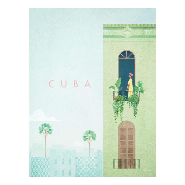 Glass print - Tourism Campaign - Cuba