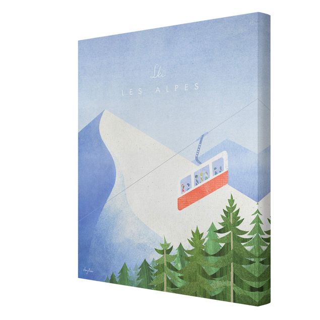 Canvas print - Tourism Campaign - Les Alpes