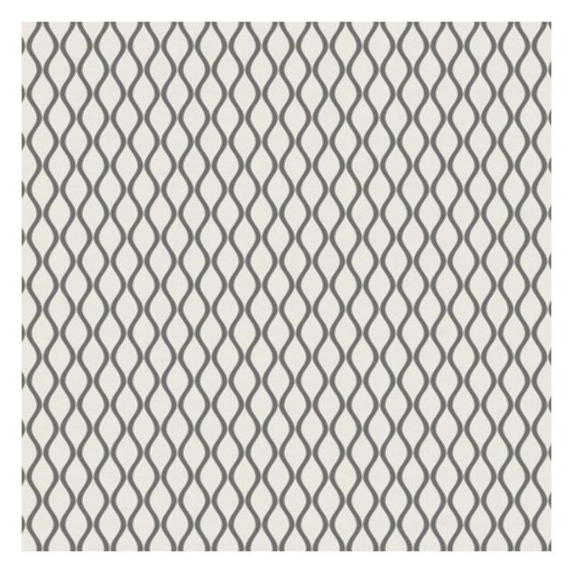 Wallpaper - Retro Pattern With Waves In Anthracite