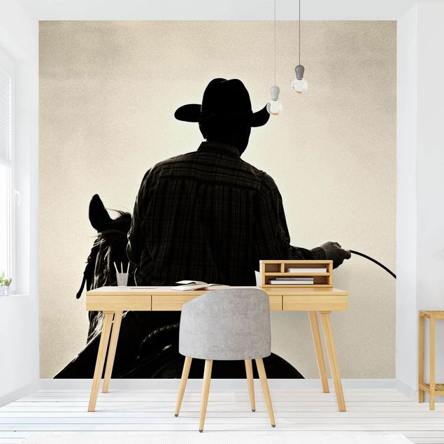 Wallpaper - Riding Cowboy