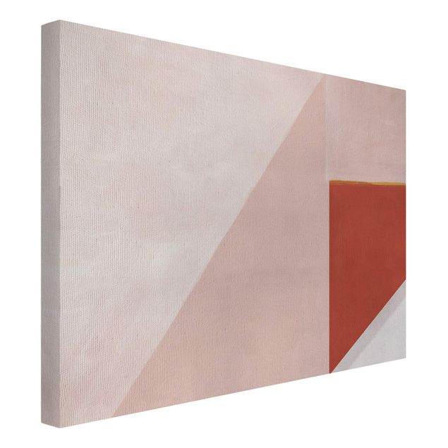 Canvas print - Pink Geometry