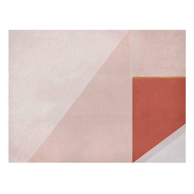 Canvas print - Pink Geometry