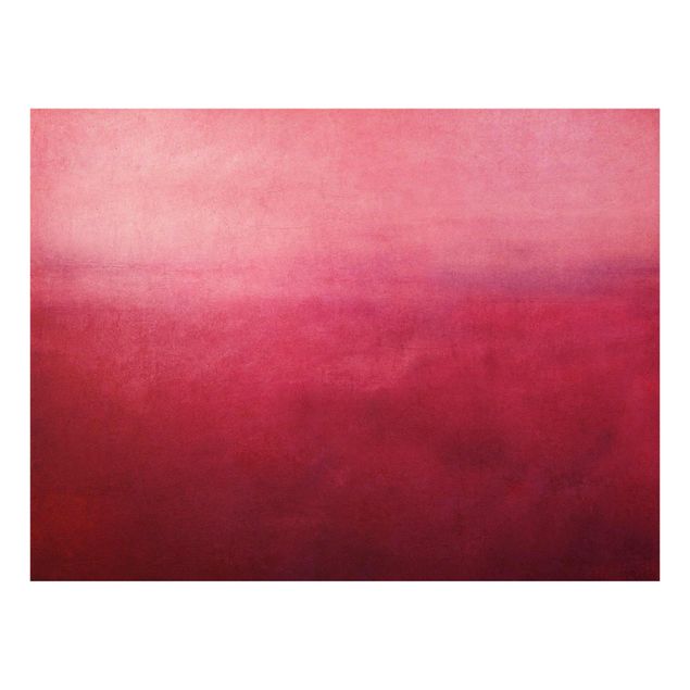 Glass print - Red Desert