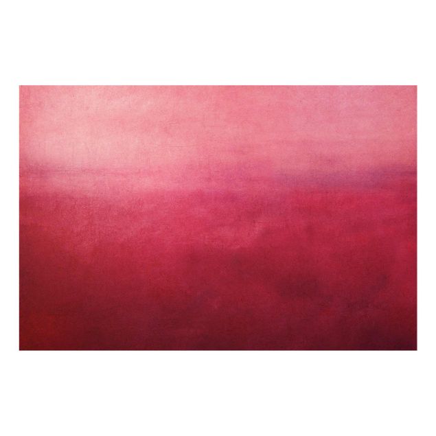 Glass print - Red Desert