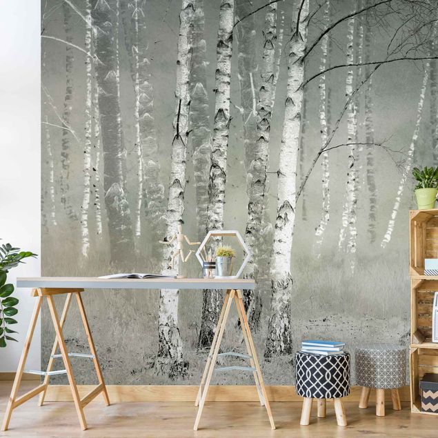 Wallpaper - Dormant Birch Forest
