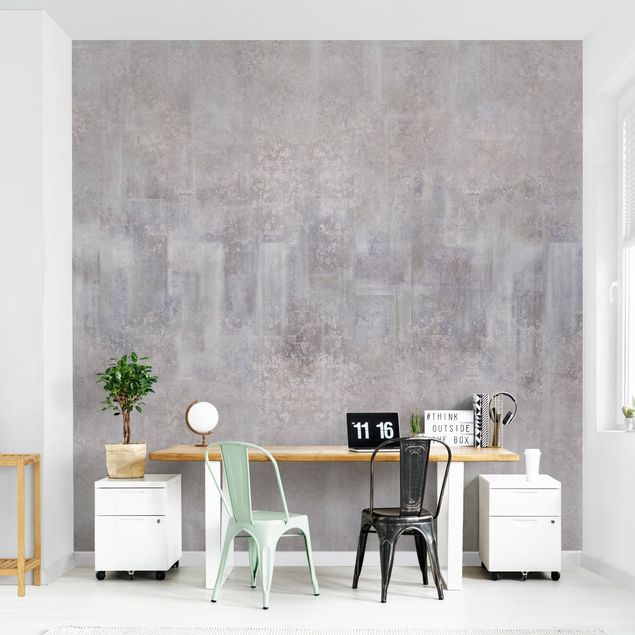 Wallpaper - Rustic Concrete Pattern Grey