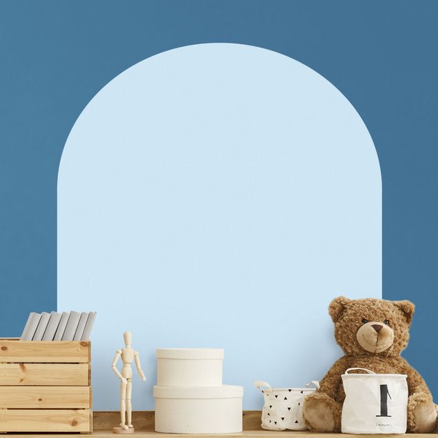 Wall sticker - Round Arch - Pastel Blue