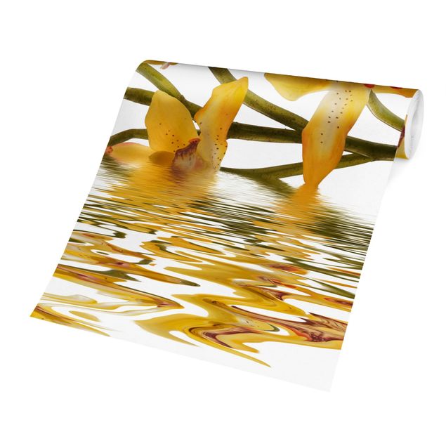 Wallpaper - Saffron Orchid Waters