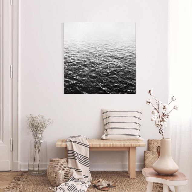 Canvas print - Gentle Waves Hills - Square 1:1