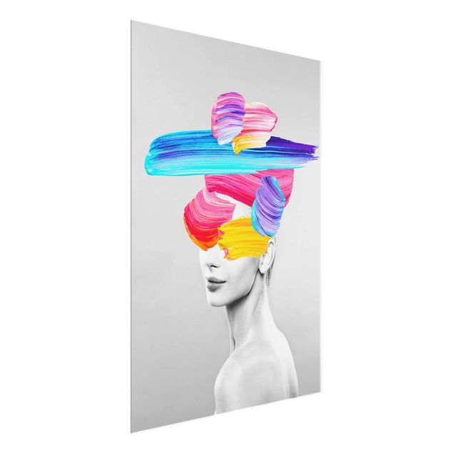 Glass print - Beauty In Colour