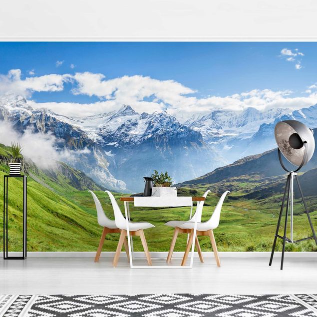 Wallpapers Swiss Alpine Panorama