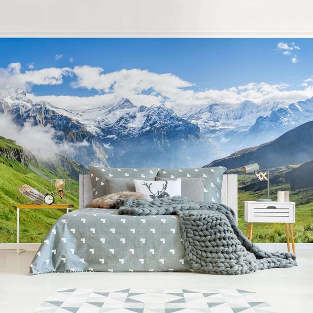 Wallpaper - Swiss Alpine Panorama