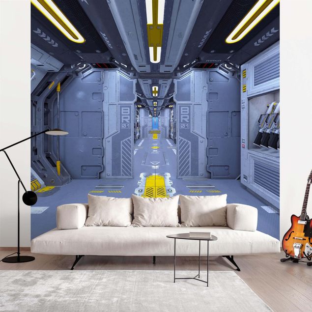 Wallpaper - Sci-Fi Inside A Spaceship