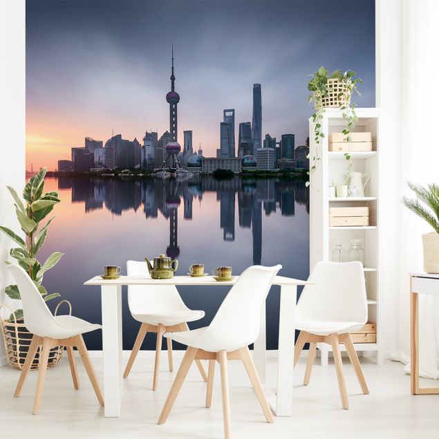 Wallpaper - Shanghai Skyline Morning Mood