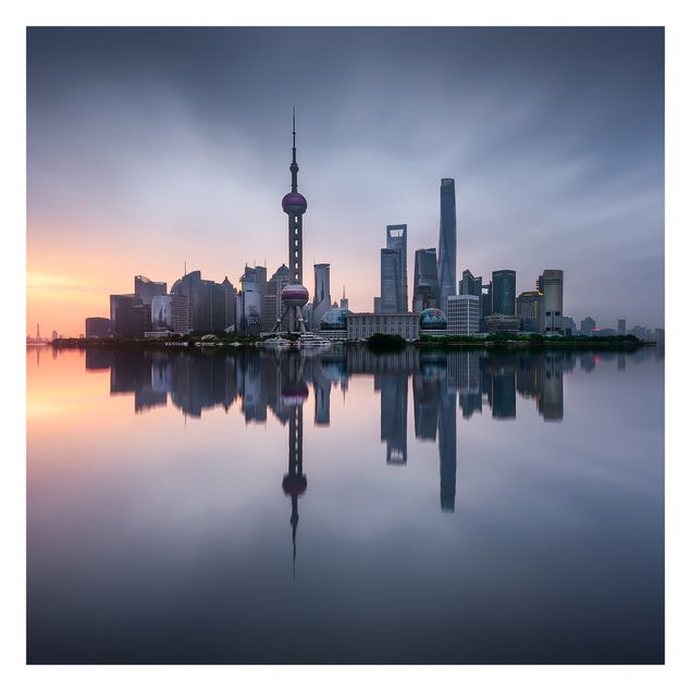 Wallpaper - Shanghai Skyline Morning Mood