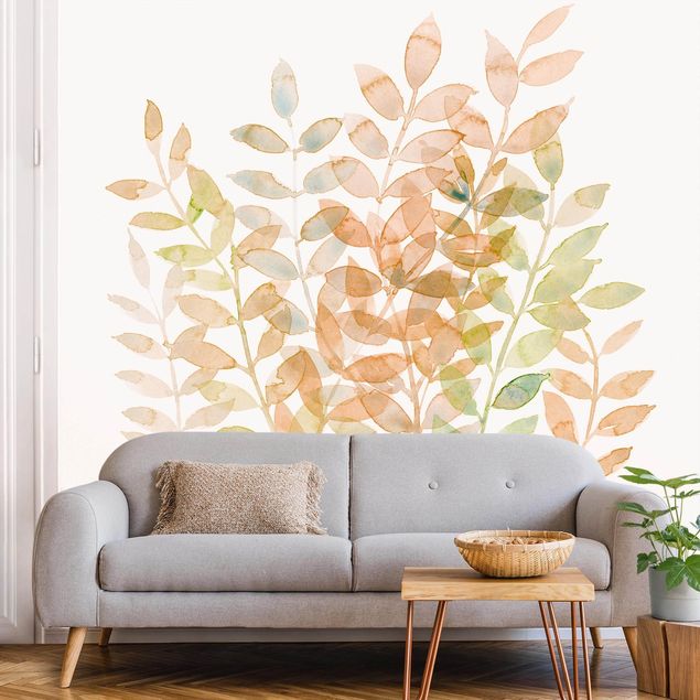 Wallpaper - Dancing Leaves In Summer