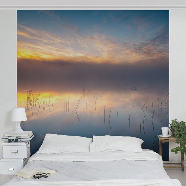 Wallpaper - Sunrise Swedish Lake