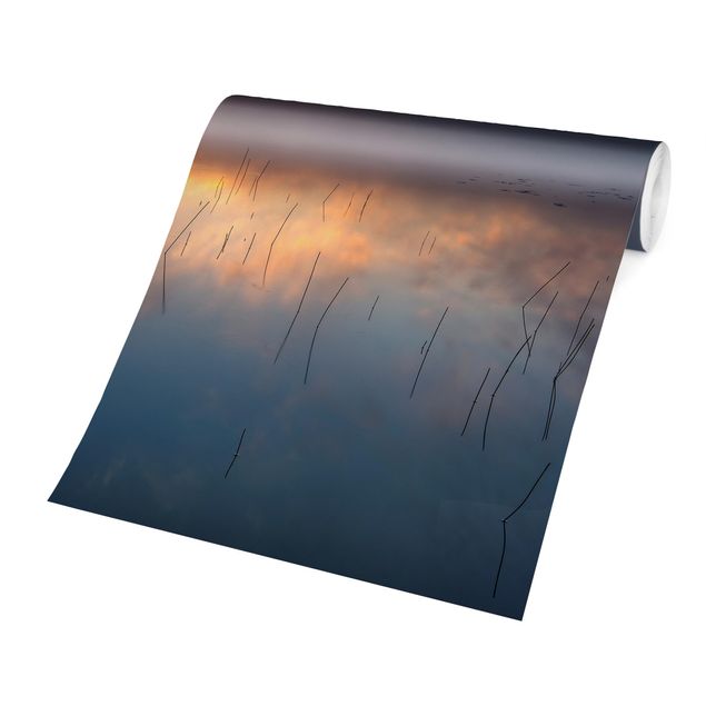 Wallpaper - Sunrise Swedish Lake