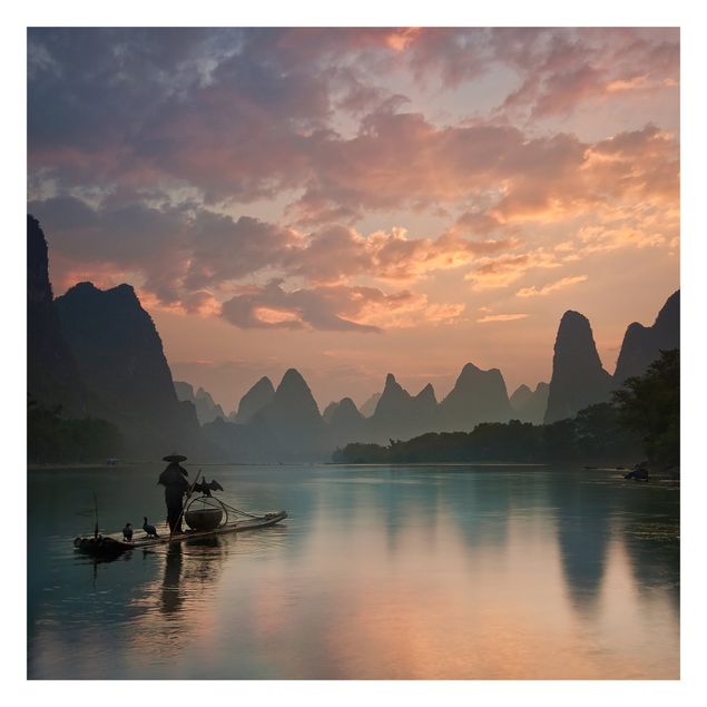 Wallpaper - Sunrise Over Chinese River