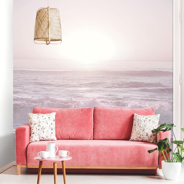 Wallpaper - Sunset In Pale Pink