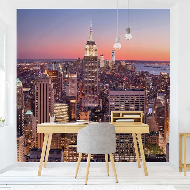Wallpaper - Sunset Manhattan New York City