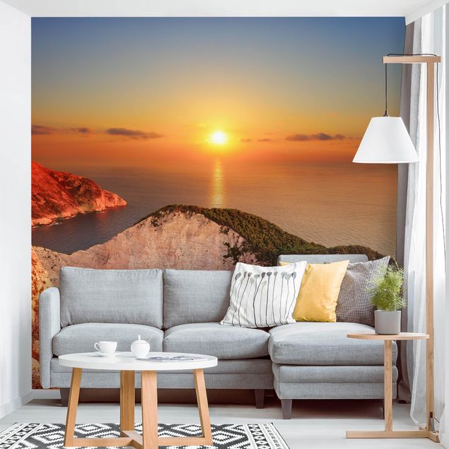 Wallpapers Sunset Over Zakynathos