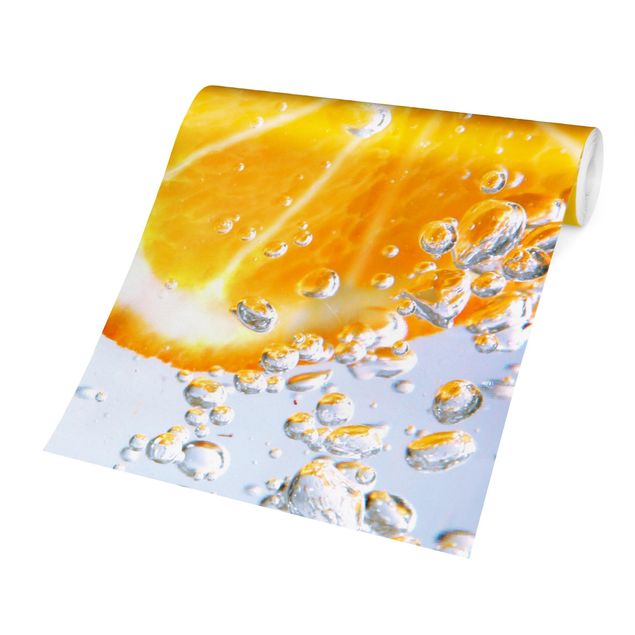 Wallpaper - Splash Orange