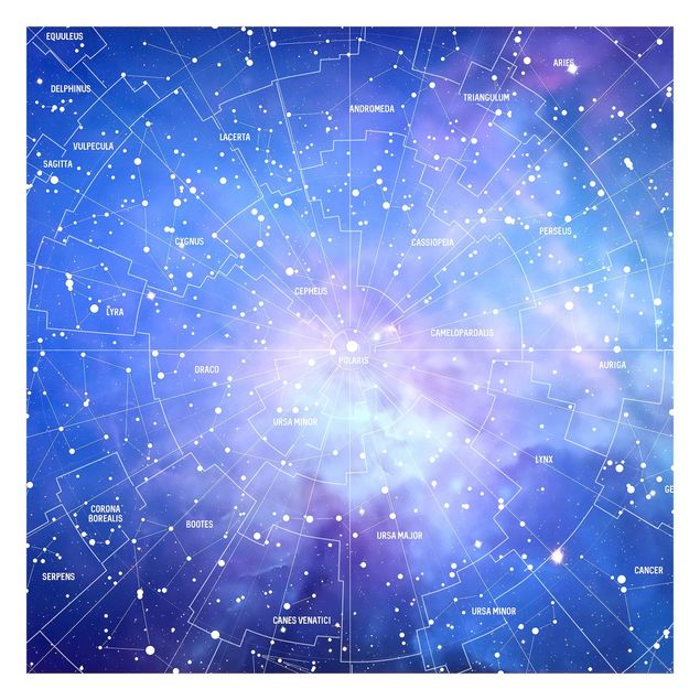 Wallpaper - Stelar Constellation Star Chart