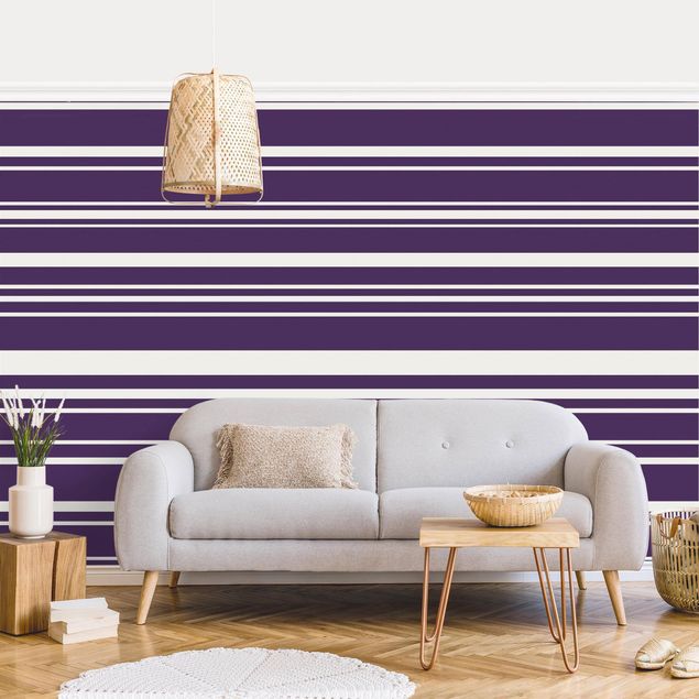 Wallpapers Stripes On Purple Backdrop