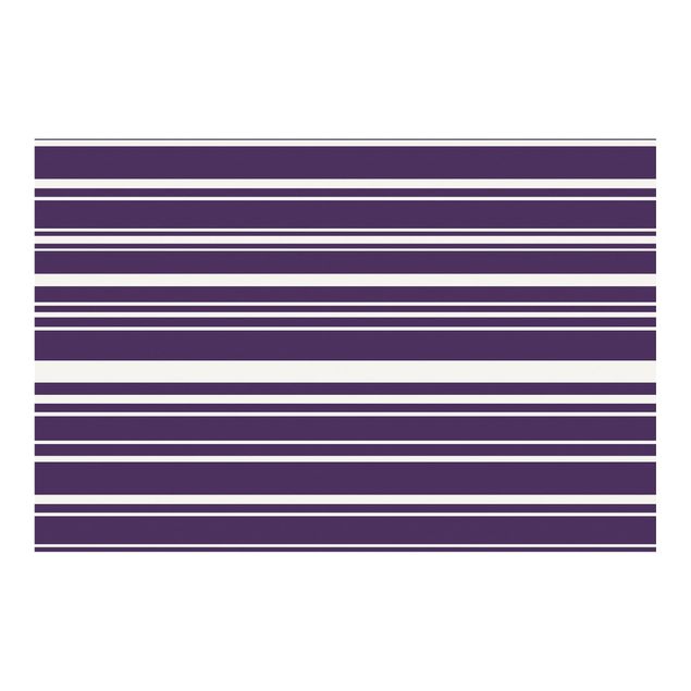 Wallpaper - Stripes On Purple Backdrop