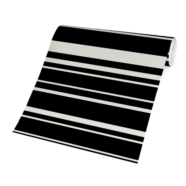 Wallpaper - Stripes On Black Backdrop