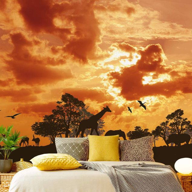 Wallpapers Tanzania Sunset