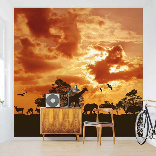 Wallpaper - Tanzania Sunset