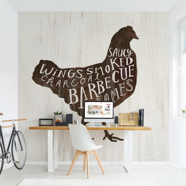 Wallpaper - Farm BBQ - Chicken