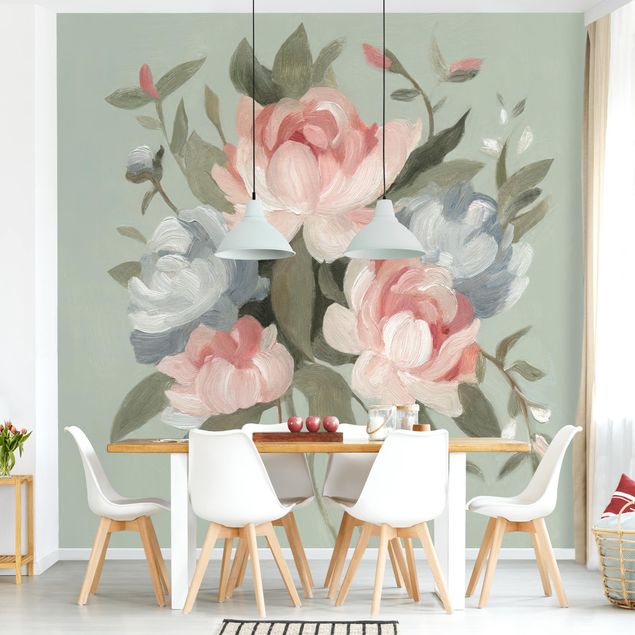 Wallpaper - Bouquet In Pastel I