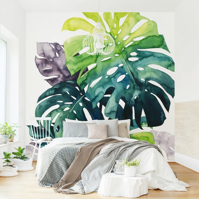 Wallpaper - Exotic Foliage - Monstera