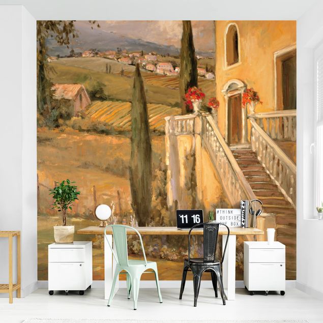 Wallpaper - Italian Countryside - Porch