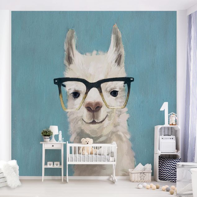 Wallpaper - Lama With Glasses IV