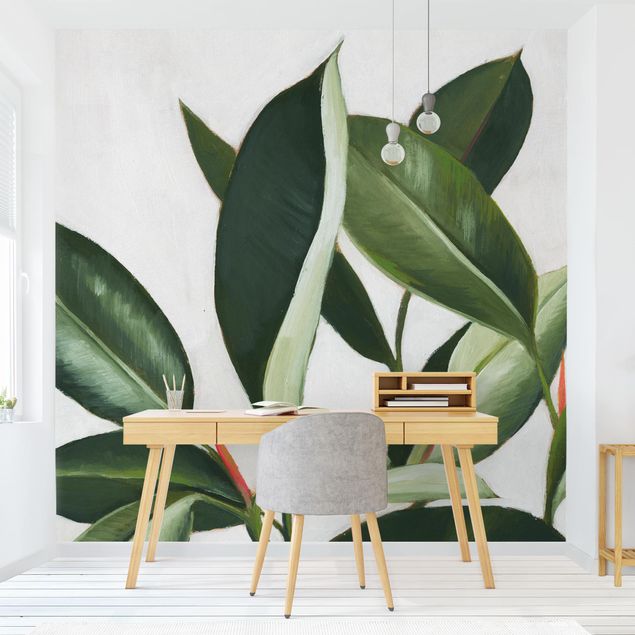 Wallpaper - Favorite Plants - Rubber Tree