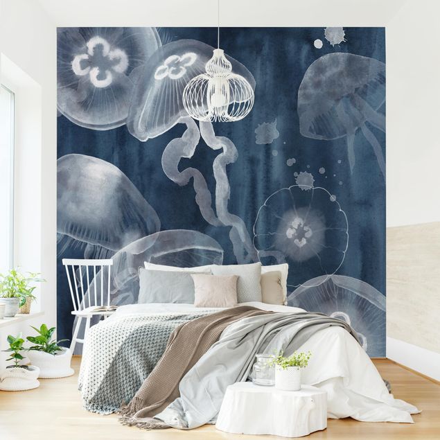 Wallpaper - Moon Jellyfish I