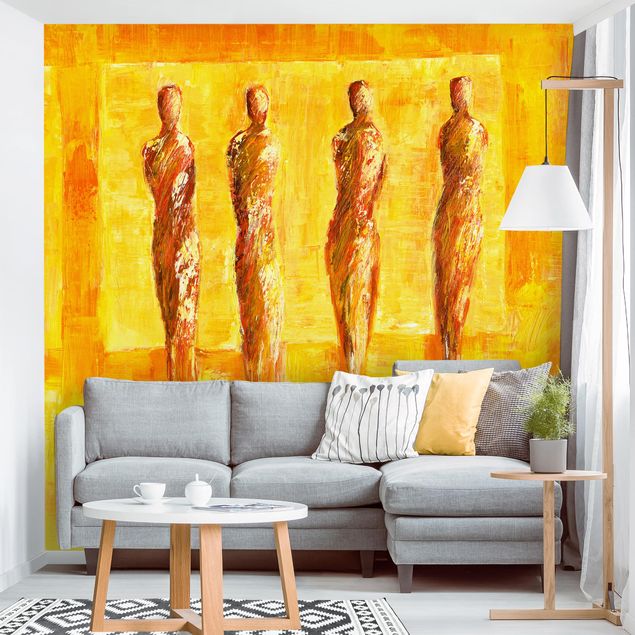 Wallpapers Figures In Yellow