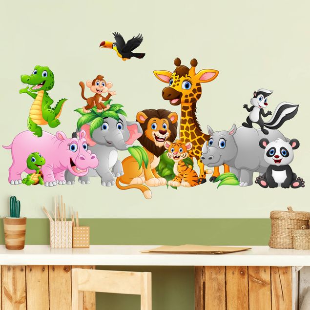 Wall stickers Animals of the jungle