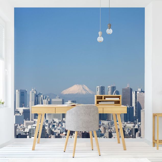 Wallpaper - Tokyo In Front Of Fuji