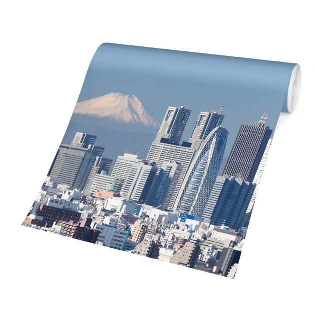 Wallpaper - Tokyo In Front Of Fuji