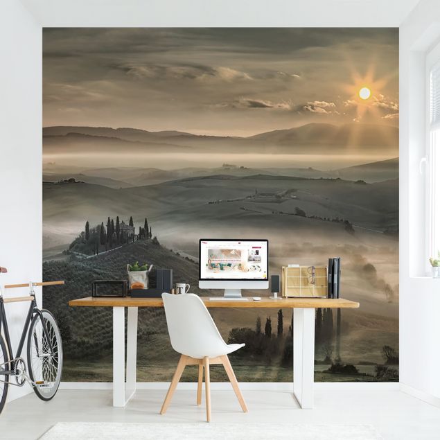 Wallpaper - Tuscany-Morning