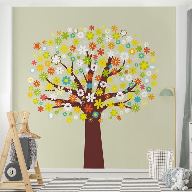 Wallpaper - Tree Of Flowers